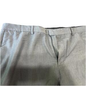 Calvin Klein Men's Slim Fit Dress Pants Grey , Size 40x32